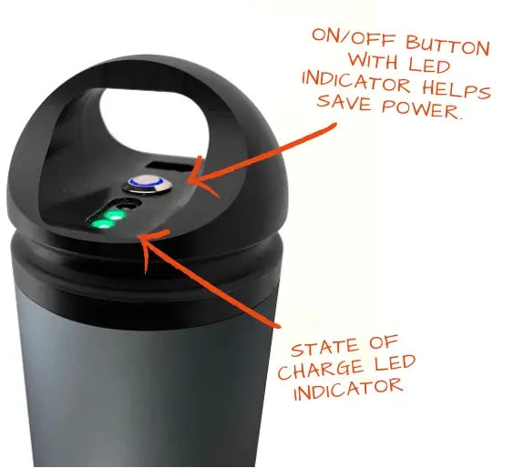 BikeOn Additional Water Bottle Battery 250 Wh 37 V Li-ion