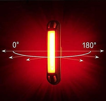 USB Rechargeable Bike Light Set