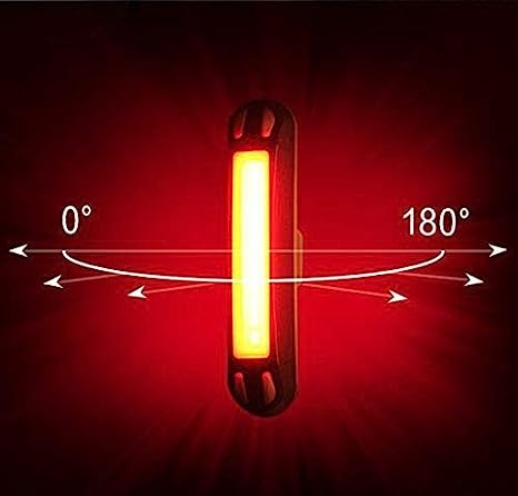 USB Rechargeable Bike Light Set