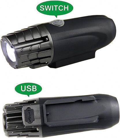 USB Rechargeable Bike Light Set